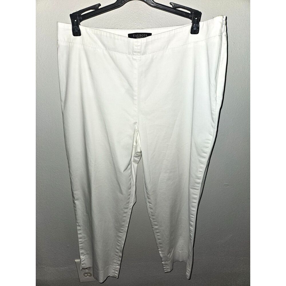 Talbots Petites White Ankle Pants – Size 10P